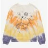 Disney Winnie The Pooh Floral Sketch Tie-Dye Women's Tie-Dye Crewneck - BoxLunch Exclusive -Boxlunch Shop unnamed file 108