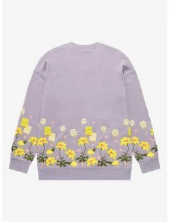 Disney Tangled Rapunzel Embroidered Crewneck - BoxLunch Exclusive -Boxlunch Shop unnamed file 111