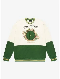 Boxlunch Shop 10 The Lord Of The Rings The Shire Panel Crewneck - BoxLunch Exclusive