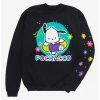 Sanrio Pochacco Summer Floral Crewneck - BoxLunch Exclusive -Boxlunch Shop unnamed file 116