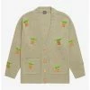 Star Wars The Mandalorian The Child Embroidered Women’s Cardigan - BoxLunch Exclusive -Boxlunch Shop unnamed file 128