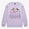 Disney Walt Disney World 50th Anniversary Mickey & Minnie Mouse Mad Tea Party Crewneck - BoxLunch Exclusive -Boxlunch Shop unnamed file 132