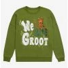 Marvel Guardians Of The Galaxy Chibi We Are Groot Embroidered Crewneck - BoxLunch Exclusive -Boxlunch Shop unnamed file 137