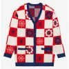 Marvel Spider-Man Floral Checkered Women's Cardigan - BoxLunch Exclusive -Boxlunch Shop unnamed file 139