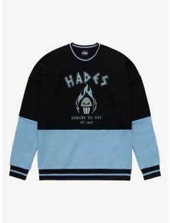 Disney Hercules Hades Panel Crewneck - BoxLunch Exclusive