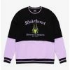 Disney Sleeping Beauty Maleficent Panel Crewneck - BoxLunch Exclusive -Boxlunch Shop unnamed file 15