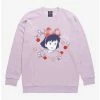 Boxlunch Our Universe Studio Ghibli Kiki's Delivery Service Kiki Portrait Crewneck -Boxlunch Shop unnamed file 154