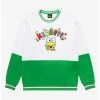 Sanrio Keroppi Embroidered Panel Crewneck - BoxLunch Exclusive -Boxlunch Shop unnamed file 155