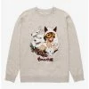 Our Universe Studio Ghibli Princess Mononoke San & Wolves Portrait Crewneck - BoxLunch Exclusive