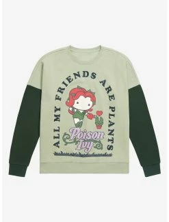 DC Comics Batman Poison Ivy Chibi Plant Friends Crewneck - BoxLunch Exclusive