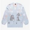 Disney Lady And The Tramp Tonal Portrait Women’s Cardigan - BoxLunch Exclusive -Boxlunch Shop unnamed file 172