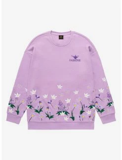 Disney Aladdin Princess Jasmine Embroidered Crewneck - BoxLunch Exclusive