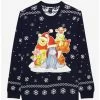 Boxlunch Disney Winnie The Pooh Pooh & Friends Holiday Sweater -Boxlunch Shop unnamed file 181