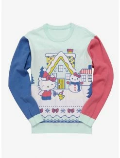 Sanrio Hello Kitty Snowy Town Holiday Sweater - BoxLunch Exclusive