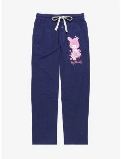 Boxlunch Sanrio My Melody Floral Quarter Portrait Sleep Pants
