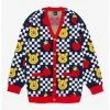 Disney Winnie The Pooh Fruits Checkered Women's Cardigan - BoxLunch Exclusive -Boxlunch Shop unnamed file 2