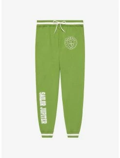 Pretty Guardian Sailor Moon Sailor Jupiter Varsity Joggers - BoxLunch Exclusive