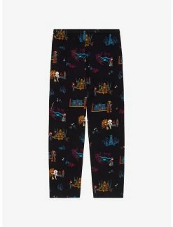 Disney Pixar Coco Land Of The Dead Scenic Lounge Pants - BoxLunch Exclusive -Boxlunch Shop unnamed file 248
