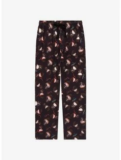Harry Potter Chibi Characters Allover Print Sleep Pants - BoxLunch Exclusive