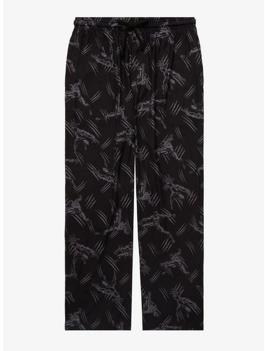 Marvel Black Panther Slashing Allover Print Sleep Pants - BoxLunch Exclusive 3 Marvel Black Panther Slashing Allover Print Sleep Pants - BoxLunch Exclusive