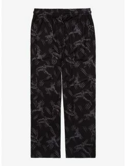 Alternative view of Marvel Black Panther Slashing Allover Print Sleep Pants - BoxLunch Exclusive