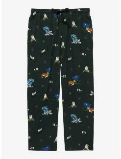 Studio Ghibli Princess Mononoke Icons Allover Print Sleep Pants - BoxLunch Exclusive