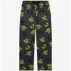 Star Wars Yoda & Jedi Order Logo Allover Print Sleep Pants - BoxLunch Exclusive -Boxlunch Shop unnamed file 273