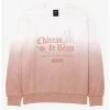 Her Universe Disney Beauty And The Beast Chateau De Beast Women's Dip-Dye Crewneck - BoxLunch Exclusive -Boxlunch Shop unnamed file 28