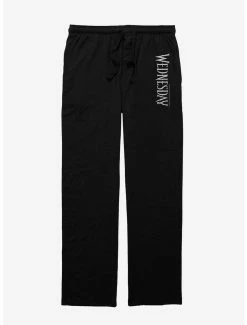 Boxlunch Wednesday Name Logo Pajama Pants