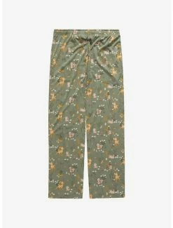 Disney Bambi & Friends Floral Allover Print Sleep Pants - BoxLunch Exclusive -Boxlunch Shop unnamed file 301