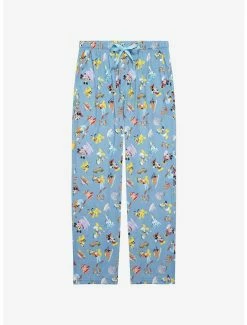 Disney Walt Disney World 50th Anniversary Rides & Attractions Sleep Pants - BoxLunch Exclusive
