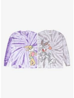 Looney Tunes Lola Bunny Tie-Dye Crewneck - BoxLunch Exclusive -Boxlunch Shop unnamed file 31