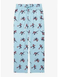 Boxlunch Marvel Spider-Man: Into The Spider-Verse Miles Morales Allover Print Sleep Pants
