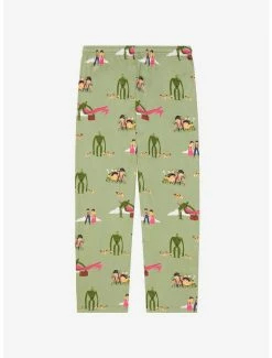 Alternative view of Studio Ghibli Castle In The Sky Characters Allover Print Sleep Pants - BoxLunch Exclusive