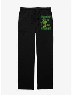 Boxlunch Jim Henson's Fraggle Rock Green On Pajama Pants
