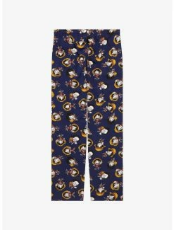 Alternative view of One Piece Chibi Monkey D. Luffy Sleep Pants - BoxLunch Exclusive