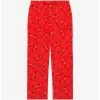Boxlunch Disney Mulan Mushu Magnolia Flowers Allover Print Sleep Pants