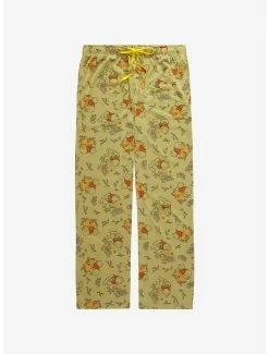 Disney Winnie The Pooh & Piglet Forest Allover Print Sleep Pants - BoxLunch Exclusive