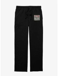Boxlunch Jurassic World Do Not Approach Sign Pajama Pants