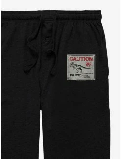 Alternative view of Boxlunch Jurassic World Do Not Approach Sign Pajama Pants