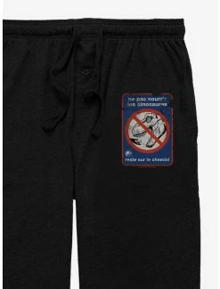 Boxlunch Jurassic World Don't Feed Sign Pajama Pants -Boxlunch Shop unnamed file 391