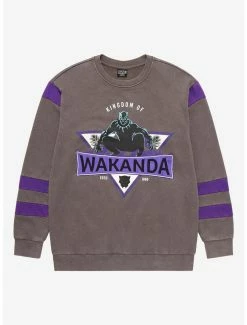 Marvel Black Panther Kingdom Of Wakanda Crewneck - BoxLunch Exclusive