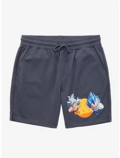 Dragon Ball Super Goku & Vegeta Lounge Shorts - BoxLunch Exclusive