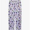 Studio Ghibli Kiki's Delivery Service Jiji & Icons Allover Print Sleep Pants - BoxLunch Exclusive -Boxlunch Shop unnamed file 418