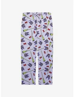 Studio Ghibli Kiki's Delivery Service Jiji & Icons Allover Print Sleep Pants - BoxLunch Exclusive