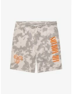 Boxlunch Shop 20 Avatar: The Last Airbender Air Nomads Tie-Dye Shorts - BoxLunch Exclusive