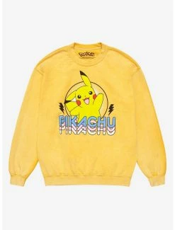 Boxlunch Pokémon Pikachu Retro Women’s Crewneck