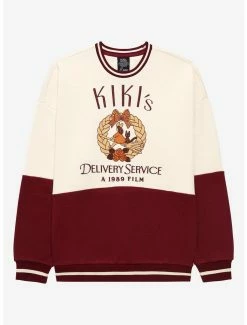Studio Ghibli Kiki's Delivery Service Panel Crewneck - BoxLunch Exclusive