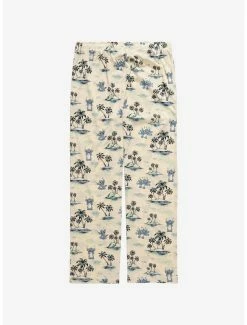 Alternative view of Disney Lilo & Stitch Tropical Island Allover Print Sleep Pants - BoxLunch Exclusive