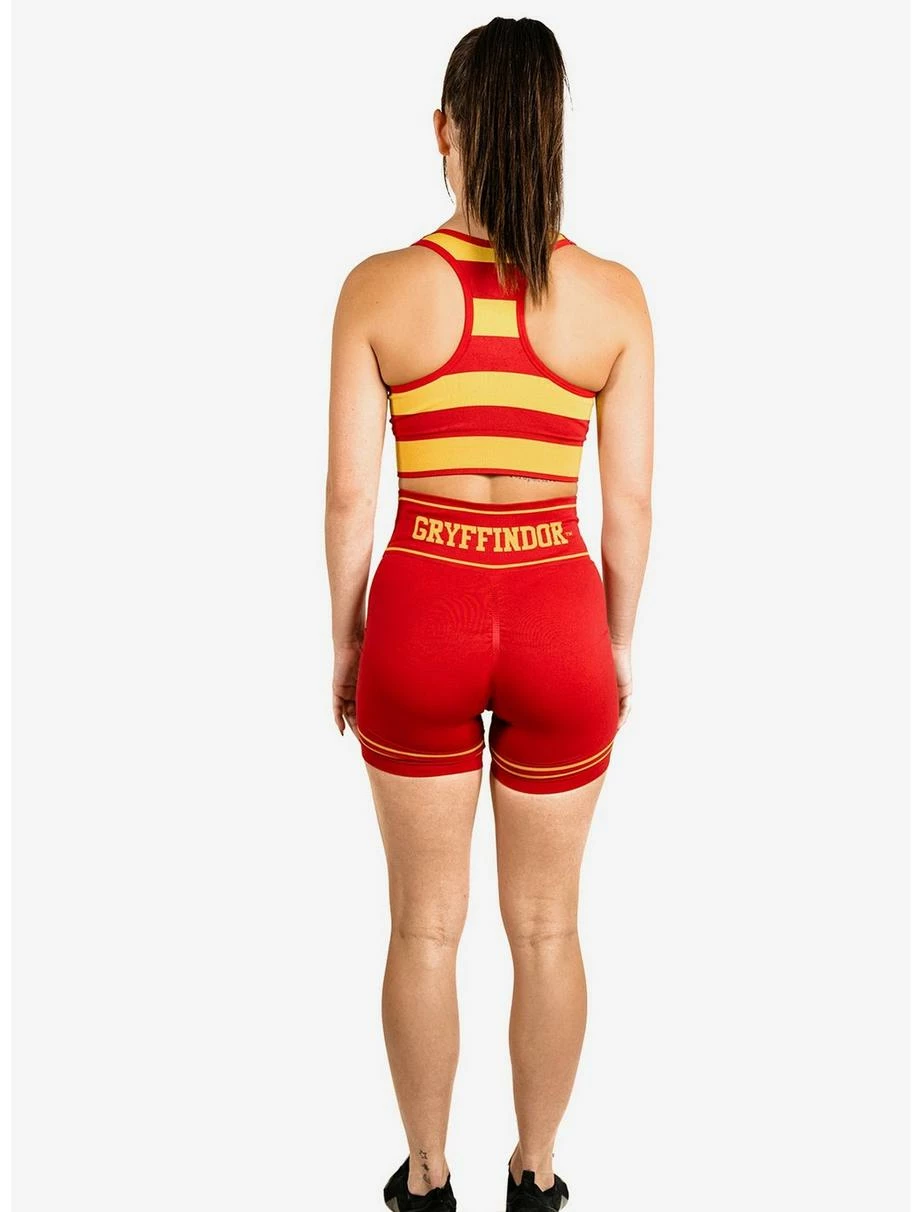 Boxlunch Harry Potter Gryffindor Athletic Shorts And Sports Bra Set 3 Boxlunch Harry Potter Gryffindor Athletic Shorts And Sports Bra Set - Image 2